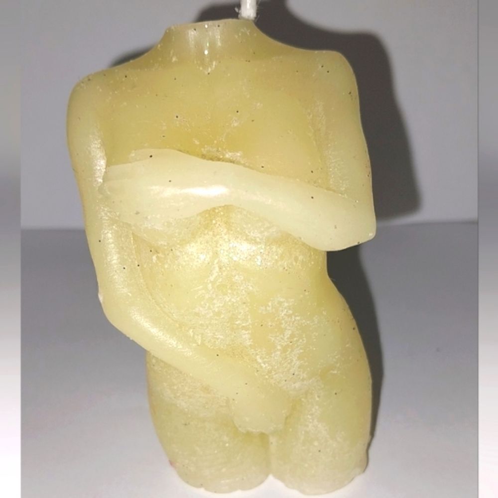 Hand crafted, goddess limited edition  sculpted candle
